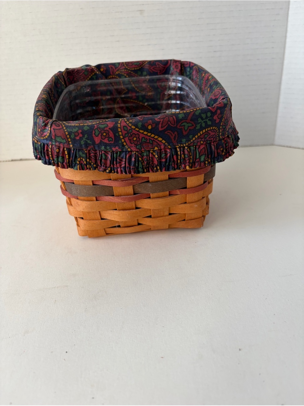 Longaberger 1998 Father's Day Finders Keepers basket